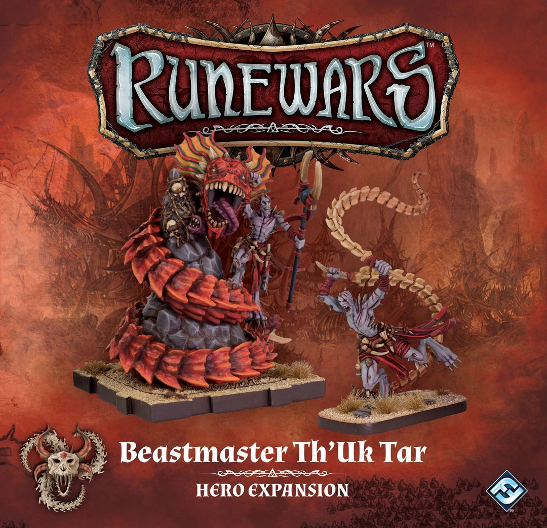 Fantasy Flight Games Runewars Miniatures Game: Beastmaster Th'Uk Tar - Hero Expansion Board Games 1 Fantasy Flight Games Runewars Miniatures Game: Beastmaster Th'Uk Tar - Hero Expansion Board Games