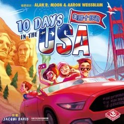 Broadway Toys LTD Board Games 10 Days In The USA (Chinese Import)