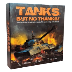 TIN ROBOT GAMES Board Games Tanks, But No Thanks!
