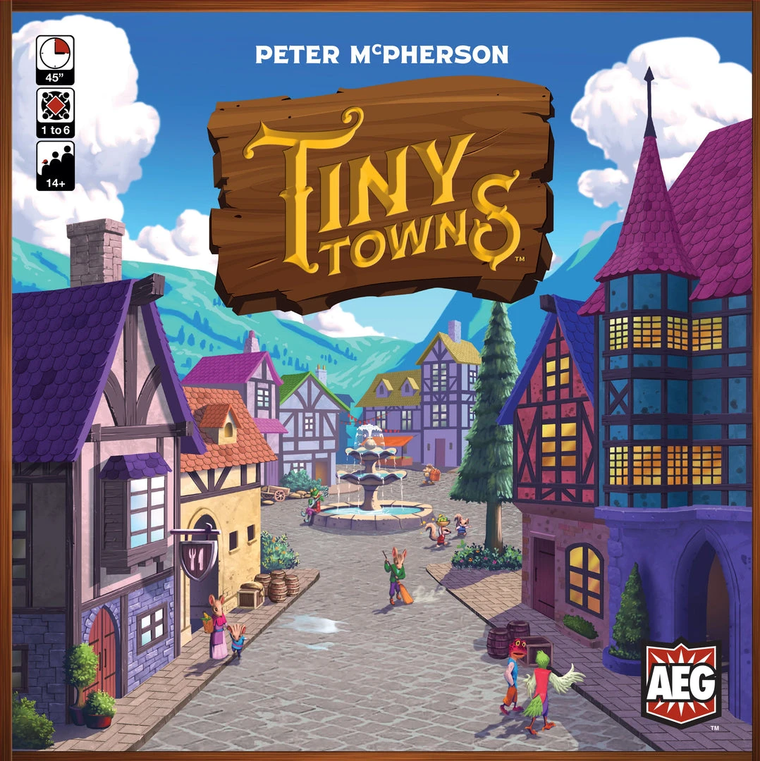 AEG Tiny Towns Board Games 1 AEG Tiny Towns Board Games