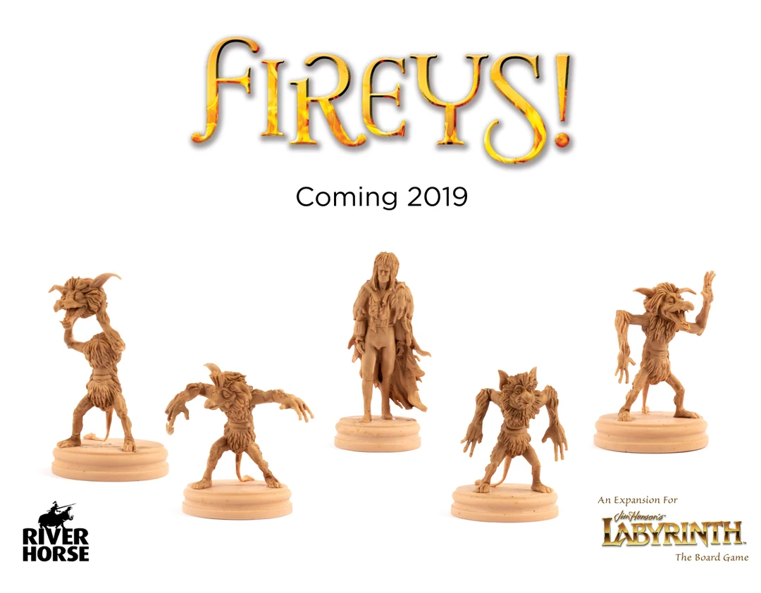 River Horse Ltd. Jim Henson's Labyrinth The Board Game: Fireys! Expansion Board Games 1 River Horse Ltd. Jim Henson's Labyrinth The Board Game: Fireys! Expansion Board Games