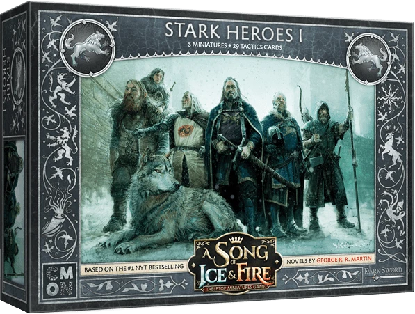 CMON Limited Board Games A Song Of Ice & Fire: Tabletop Miniatures Game - Stark Heroes I 1 CMON Limited Board Games A Song Of Ice & Fire: Tabletop Miniatures Game - Stark Heroes I