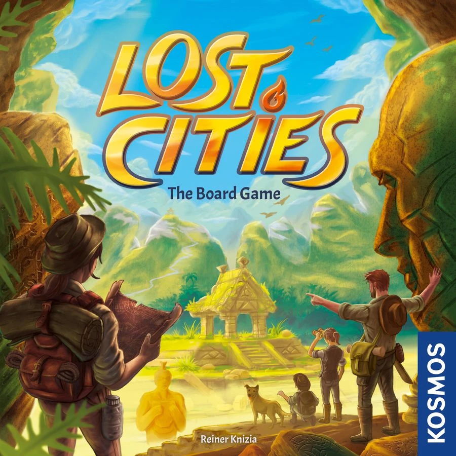 Rio Grande Games Board Games Lost Cities: The Board Game (New Edition) 1 Rio Grande Games Board Games Lost Cities: The Board Game (New Edition)