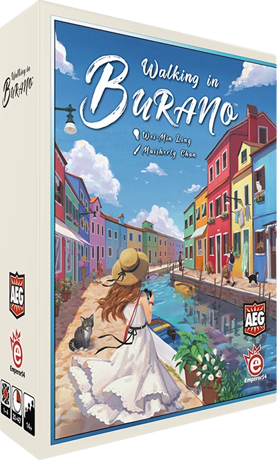 AEG Board Games Walking In Burano 1 AEG Board Games Walking In Burano