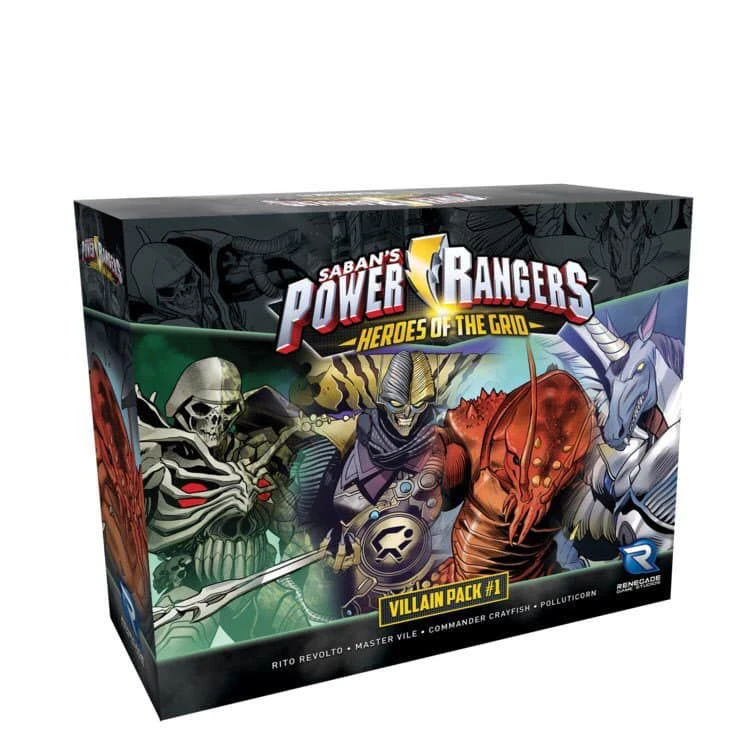 Renegade Game Studios Power Rangers: Heroes Of The Grid – Villain Pack #1 Board Games 1 Renegade Game Studios Power Rangers: Heroes Of The Grid – Villain Pack #1 Board Games
