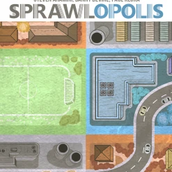 Button Shy Sprawlopolis (Base Game Only) (No Clam Shell Packaging) Board Games
