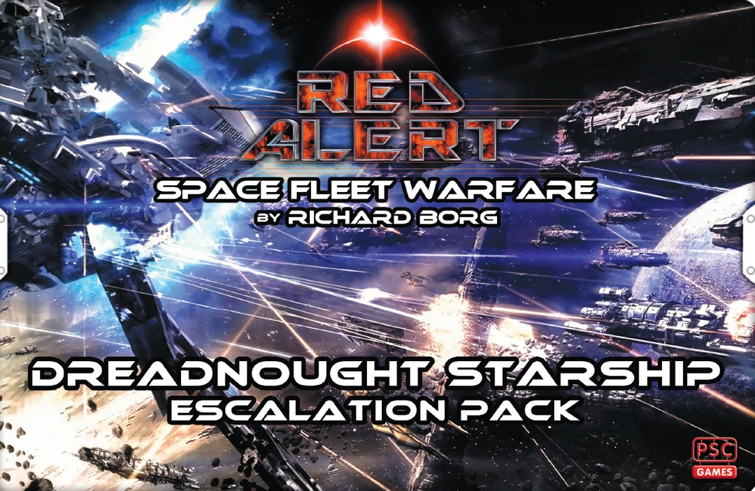 PSC Games Board Games Red Alert: Space Fleet Warfare – Dreadnought Starship Escalation Pack 1 PSC Games Board Games Red Alert: Space Fleet Warfare – Dreadnought Starship Escalation Pack