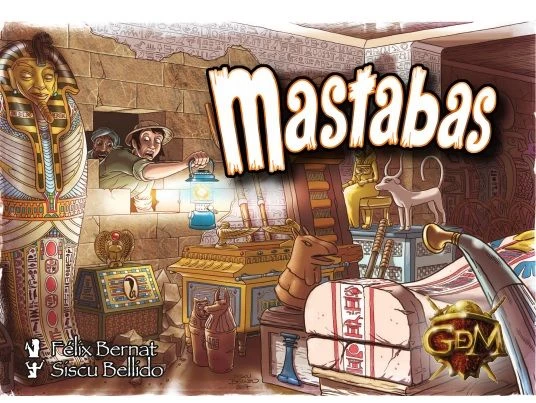 GDM Games Mastabas Board Games 1 GDM Games Mastabas Board Games