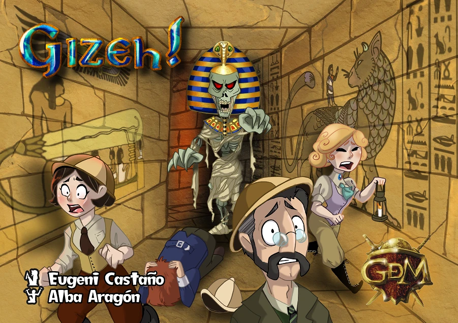 GDM Games Board Games Gizeh! 1 GDM Games Board Games Gizeh!