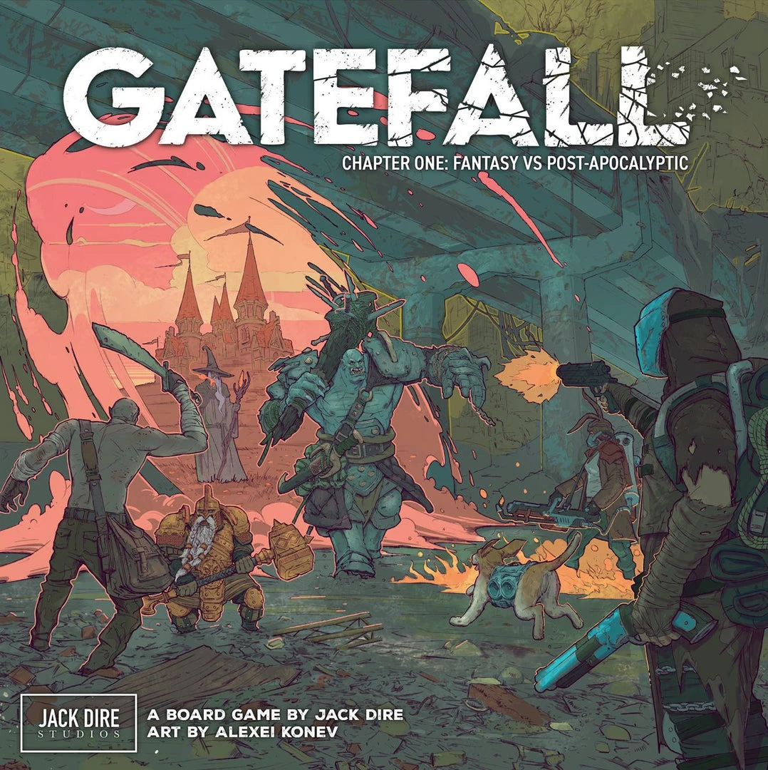 Jack Dire Studios Board Games Gatefall *PRE-ORDER* 1 Jack Dire Studios Board Games Gatefall *PRE-ORDER*