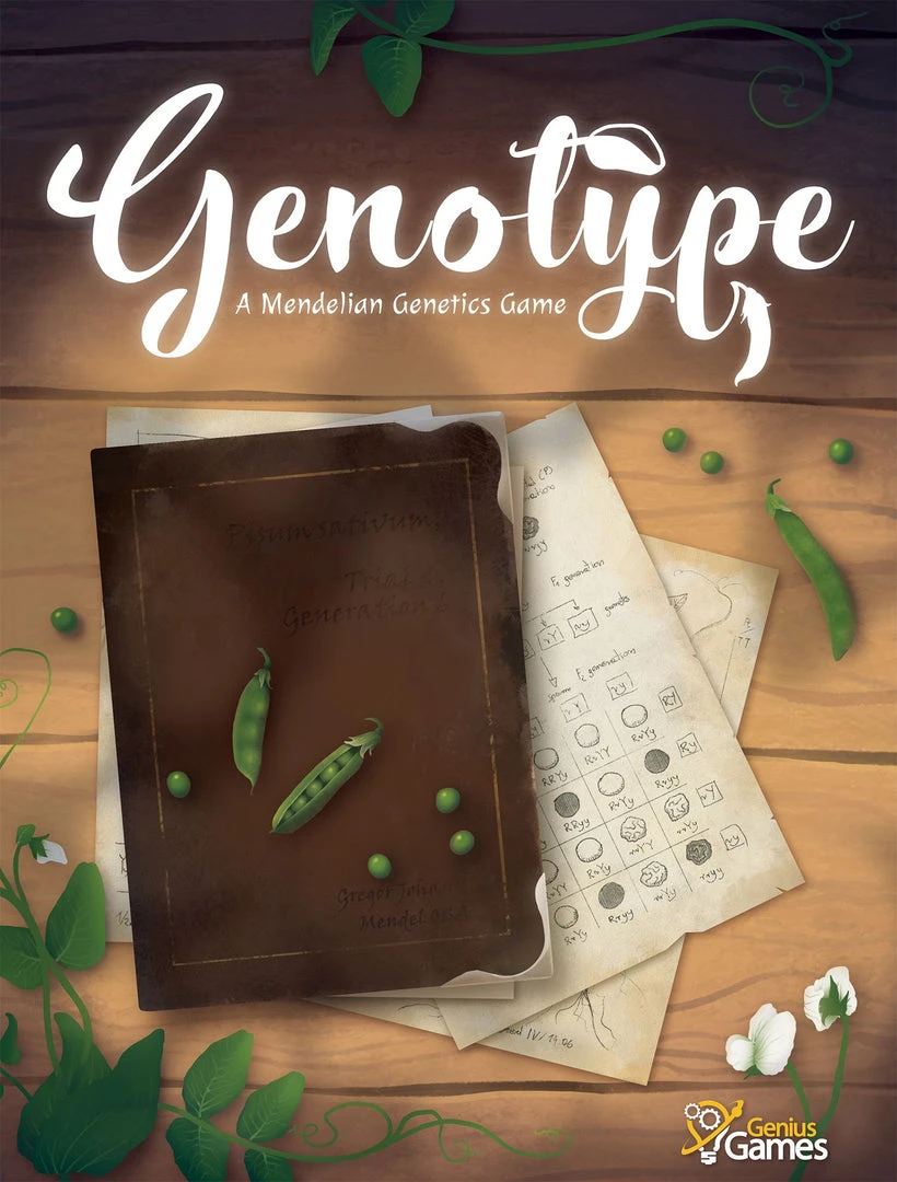 Genius Games Genotype: A Mendelian Genetics Game (Retail Edition) 1 Genius Games Genotype: A Mendelian Genetics Game (Retail Edition)