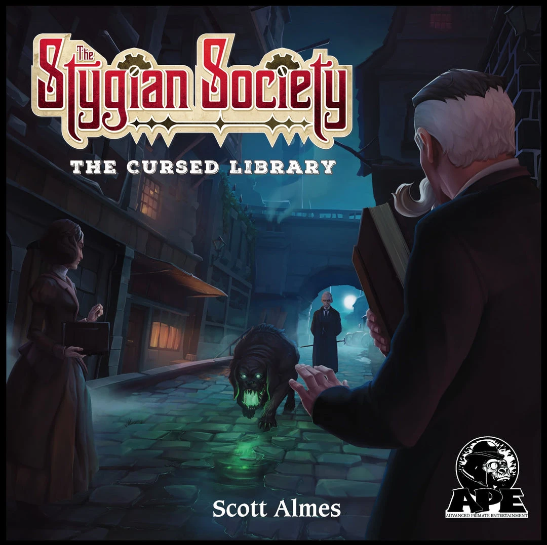 APE Games Board Games The Stygian Society: The Cursed Library 1 APE Games Board Games The Stygian Society: The Cursed Library