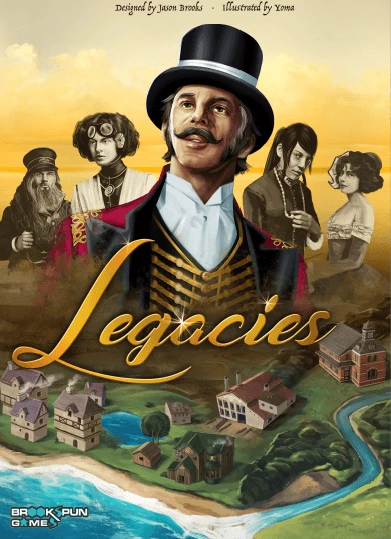 Brookspun Games Board Games Legacies (Deluxe Edition) 1 Brookspun Games Board Games Legacies (Deluxe Edition)