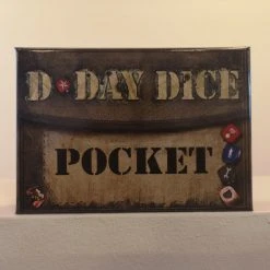 Word Forge Games D-Day Dice Pocket Board Games