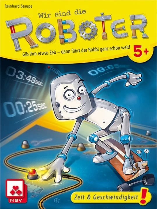 Nürnberger-Spielkarten-Verlag Board Games Wir Sind Die Roboter (German Import) 1 Nürnberger-Spielkarten-Verlag Board Games Wir Sind Die Roboter (German Import)
