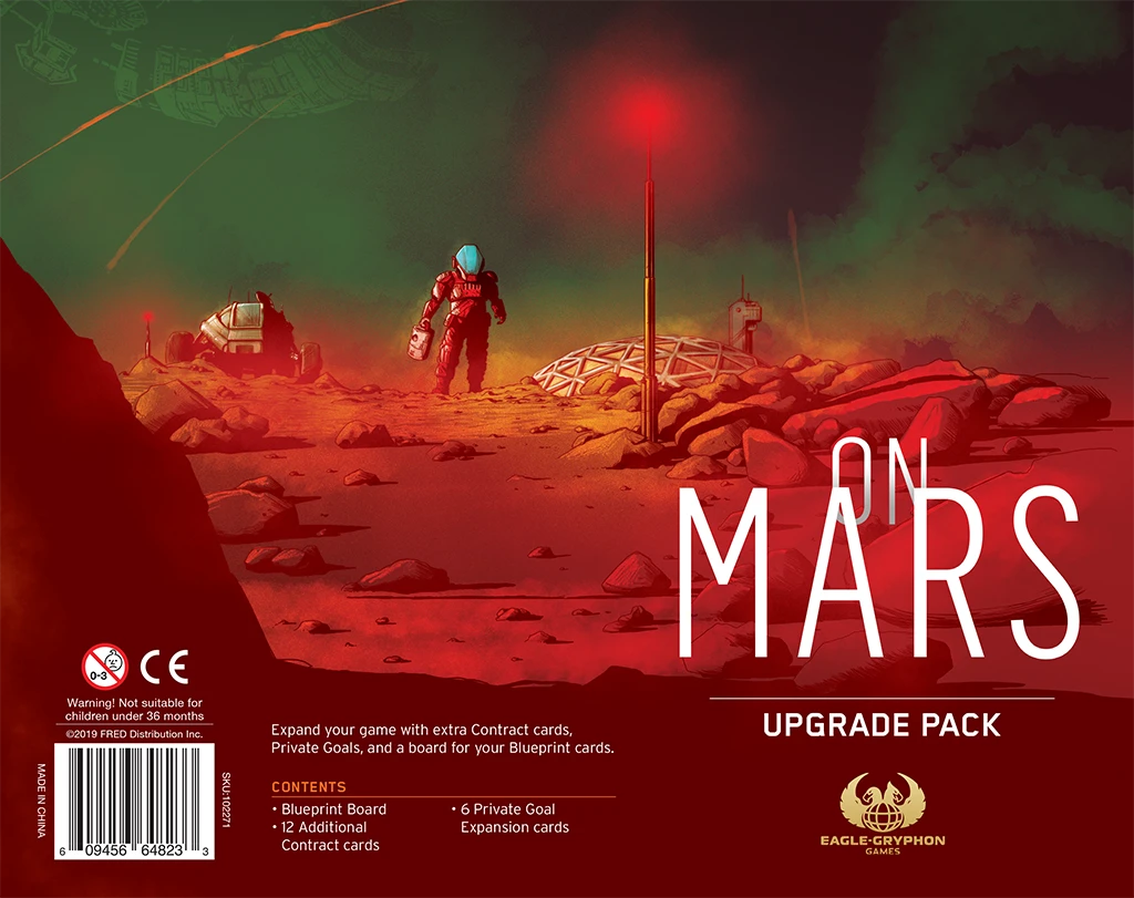 Eagle-Gryphon Games On Mars: Upgrade Pack Board Games 1 Eagle-Gryphon Games On Mars: Upgrade Pack Board Games