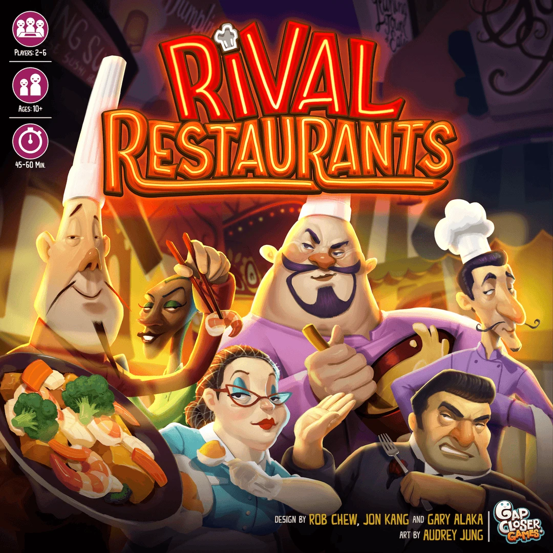 Gap Closer Games Rival Restaurants Board Games 1 Gap Closer Games Rival Restaurants Board Games