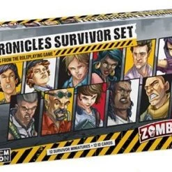 CMON Limited Zombicide (2nd Edition): Chronicles Survivor Set *PRE-ORDER*