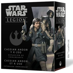 Fantasy Flight Games Board Games Star Wars: Legion - Cassian Andor And K-2SO Commander Expansion