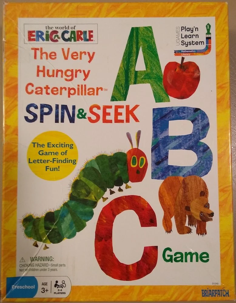 Briarpatch Board Games The Very Hungry Caterpillar Spin & Seek ABC Game 2 Briarpatch Board Games The Very Hungry Caterpillar Spin & Seek ABC Game