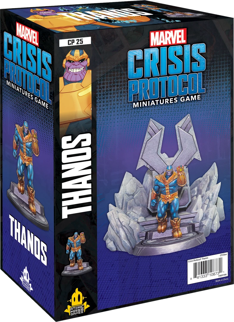 Atomic Mass Games Marvel: Crisis Protocol – Thanos Board Games 1 Atomic Mass Games Marvel: Crisis Protocol – Thanos Board Games