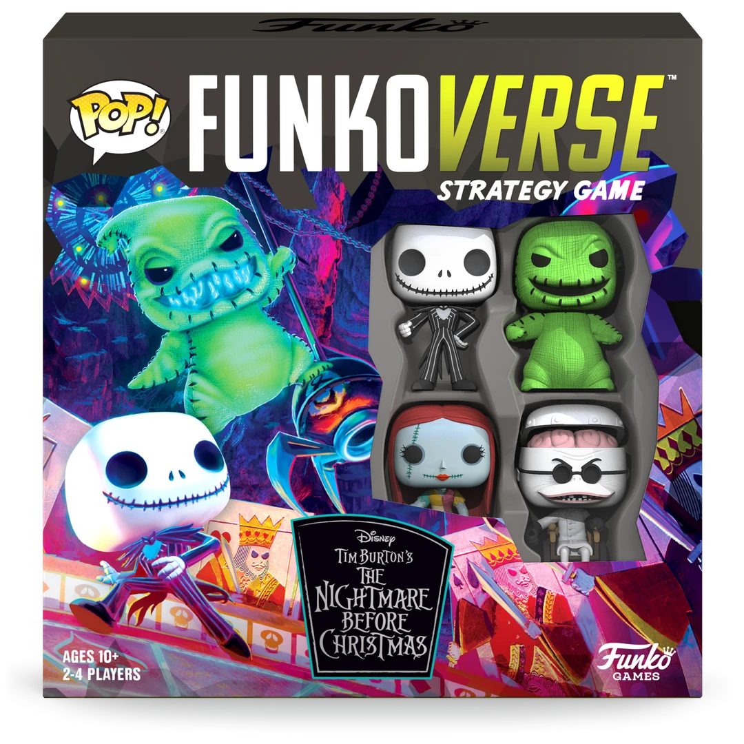 Funko Games Funkoverse Strategy Game: Tim Burton's The Nightmare Before Christmas 1 Funko Games Funkoverse Strategy Game: Tim Burton's The Nightmare Before Christmas