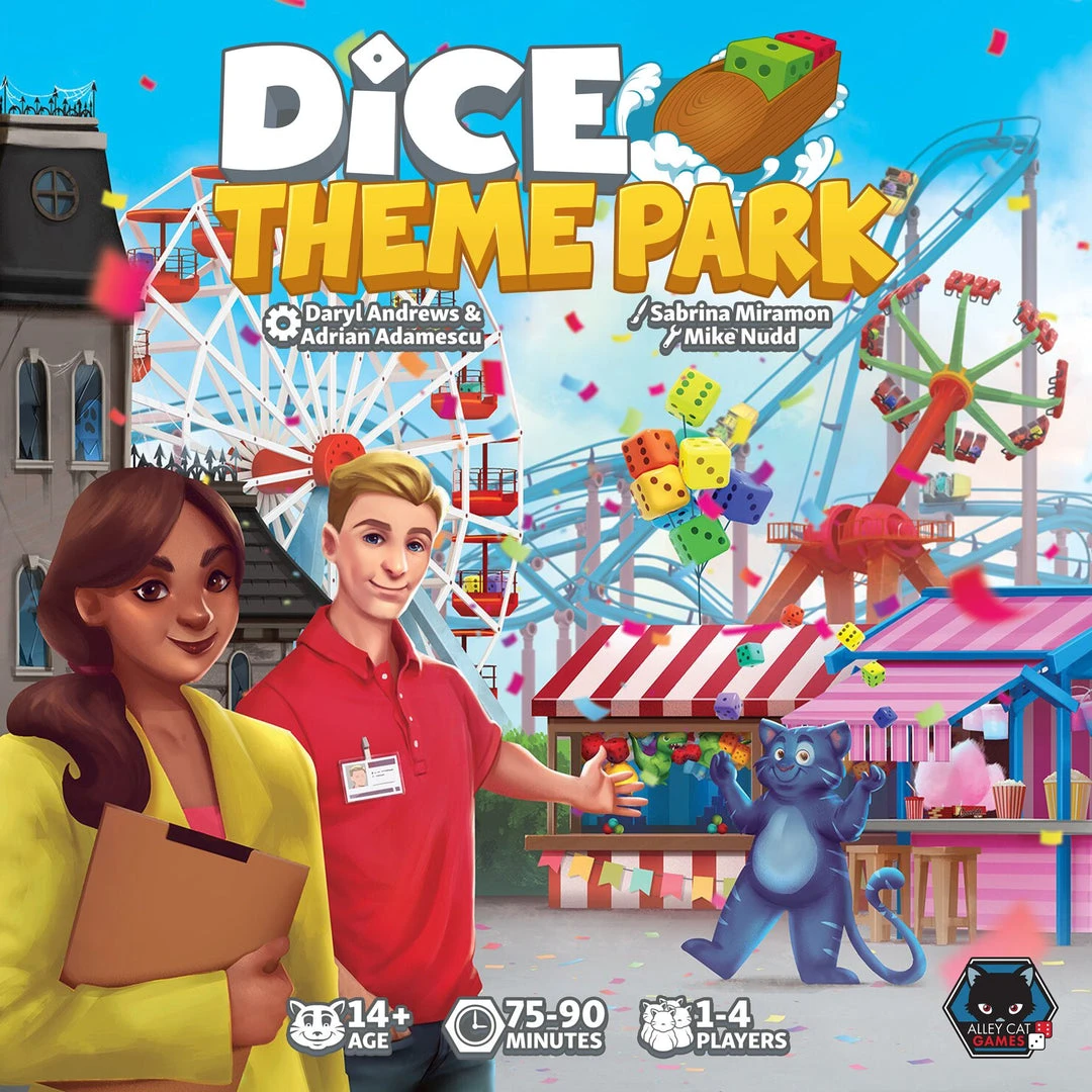 Alley Cat Games Board Games Dice Theme Park *PRE-ORDER* 1 Alley Cat Games Board Games Dice Theme Park *PRE-ORDER*
