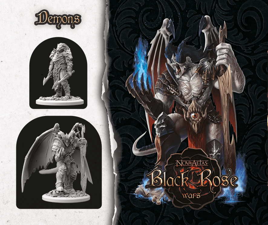 Ares Games Black Rose Wars: Summonings – Demons Board Games 1 Ares Games Black Rose Wars: Summonings – Demons Board Games