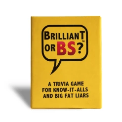 (Self-Published) Brilliant Or BS? Trivia Party Game