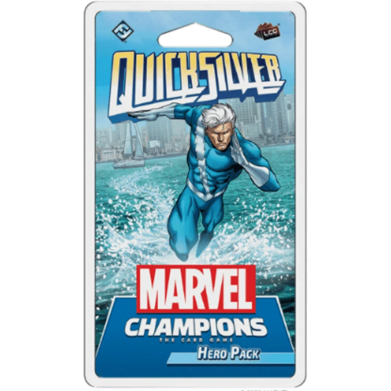 Fantasy Flight Games Marvel Champions: Quicksilver Hero Pack (French Edition) Board Games 1 Fantasy Flight Games Marvel Champions: Quicksilver Hero Pack (French Edition) Board Games