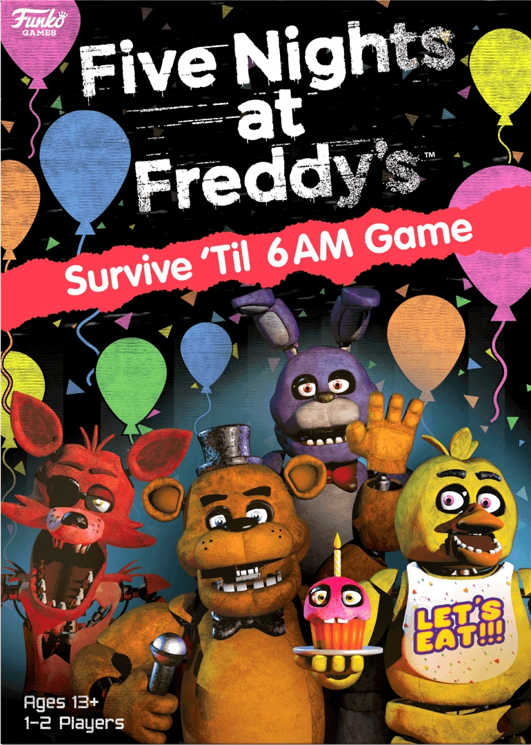 Funko Games Five Nights At Freddy's: Survive 'Til 6AM 1 Funko Games Five Nights At Freddy's: Survive 'Til 6AM