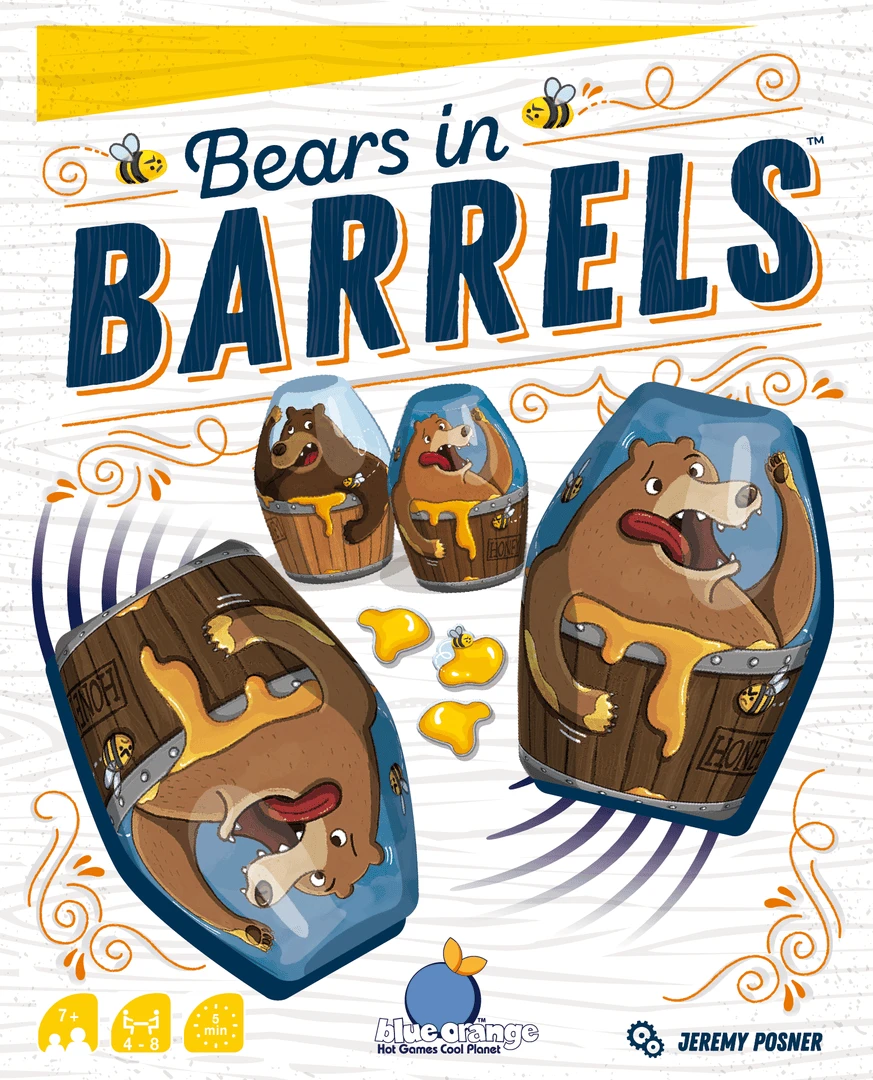 Blue Orange Games Bears In Barrels Board Games 1 Blue Orange Games Bears In Barrels Board Games