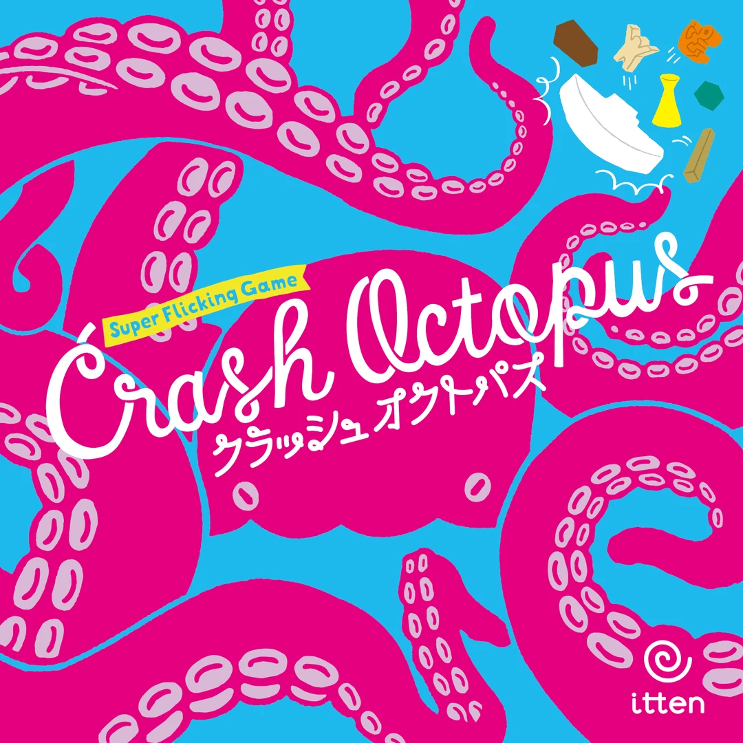 Itten Crash Octopus (Kickstarter Edition) (Import) Board Games 1 Itten Crash Octopus (Kickstarter Edition) (Import) Board Games