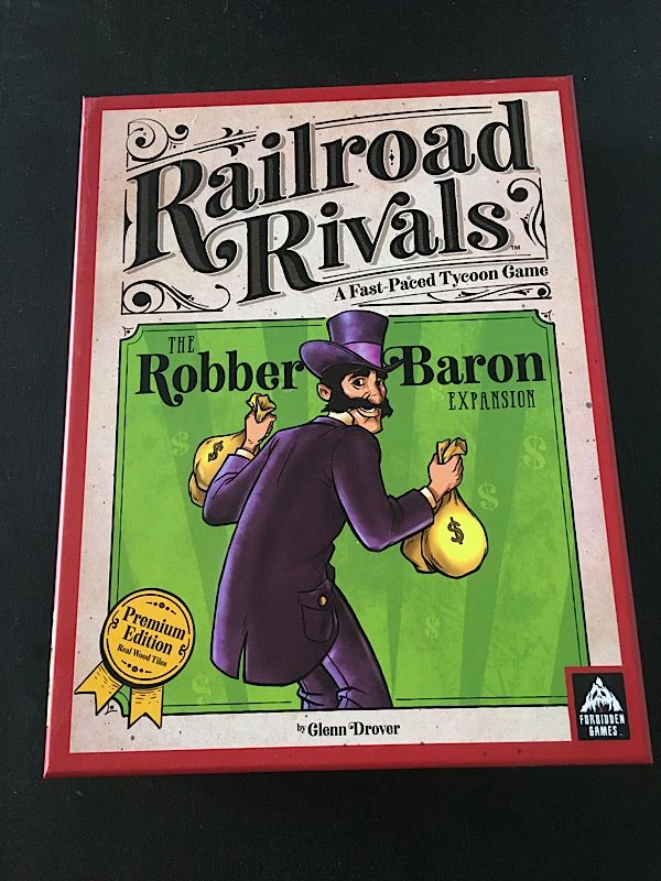 Forbidden Games Railroad Rivals: Robber Baron Expansion (Premium Edition) 1 Forbidden Games Railroad Rivals: Robber Baron Expansion (Premium Edition)