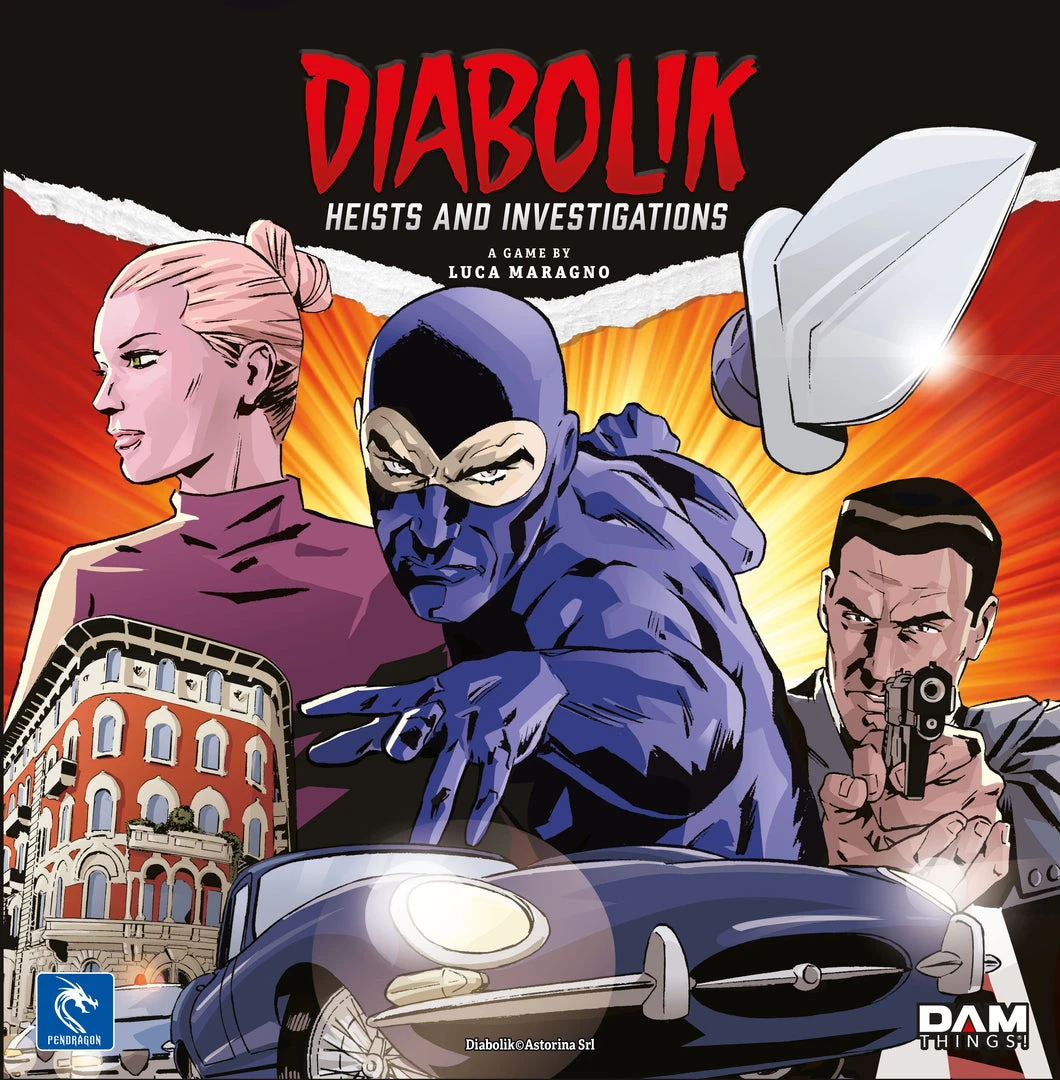 DAM Things! Board Games Diabolik: Heists And Investigations 1 DAM Things! Board Games Diabolik: Heists And Investigations