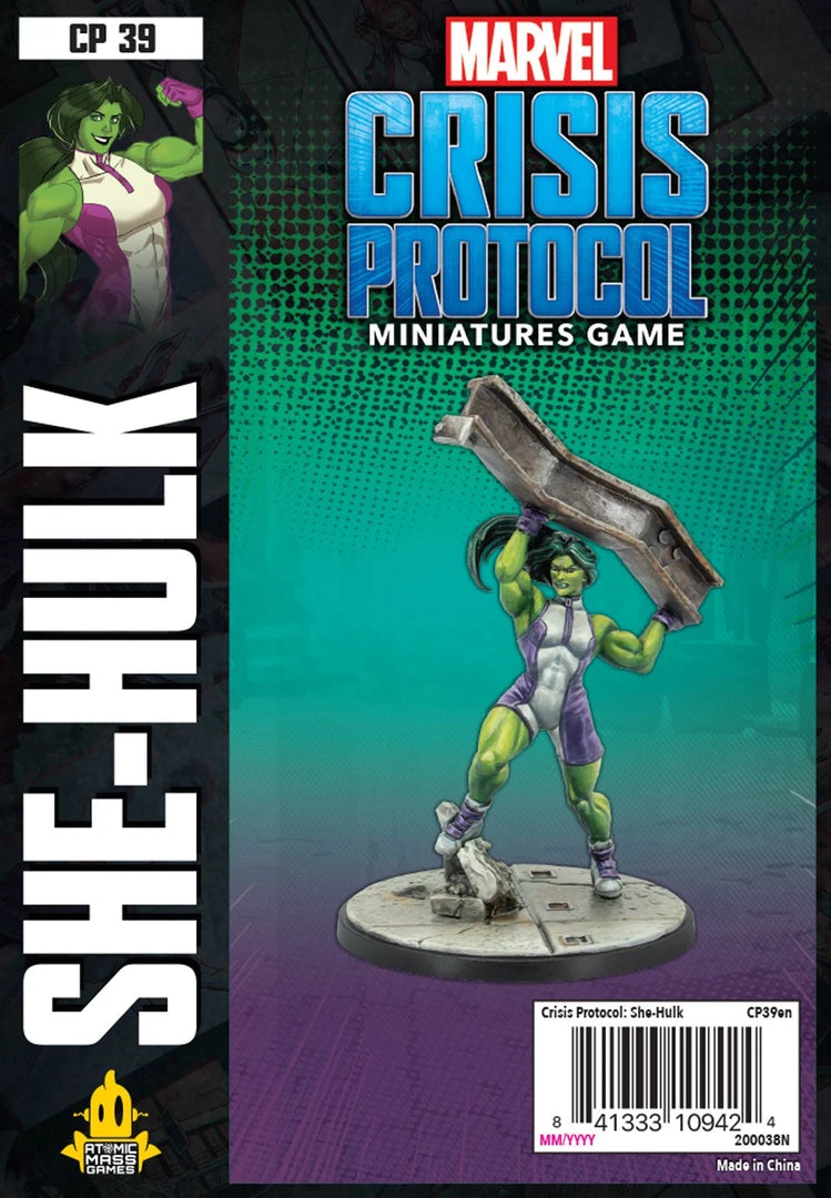Atomic Mass Games Marvel: Crisis Protocol – She-Hulk 1 Atomic Mass Games Marvel: Crisis Protocol – She-Hulk