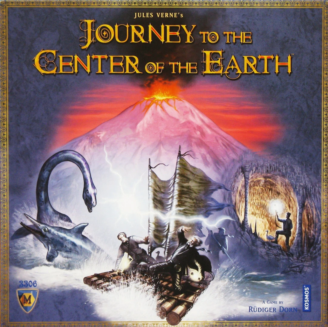 Mayfair Games Board Games Journey To The Center Of The Earth 1 Mayfair Games Board Games Journey To The Center Of The Earth