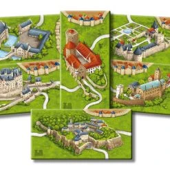 Hans Im Glück Carcassonne: Burgen In Deutschland (Second Edition) (Import) Board Games