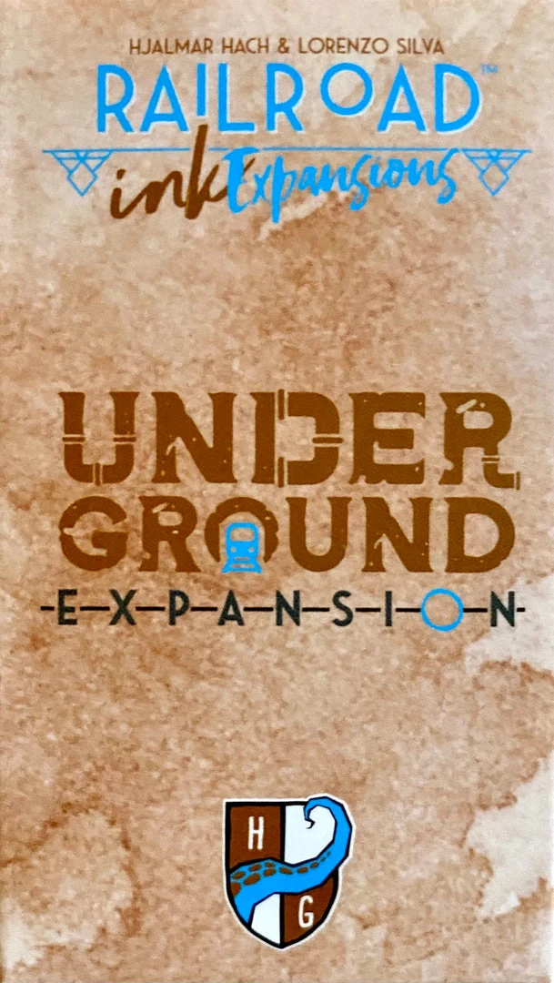 Horrible Guild Board Games Railroad Ink: Underground Expansion Pack *PRE-ORDER* 1 Horrible Guild Board Games Railroad Ink: Underground Expansion Pack *PRE-ORDER*