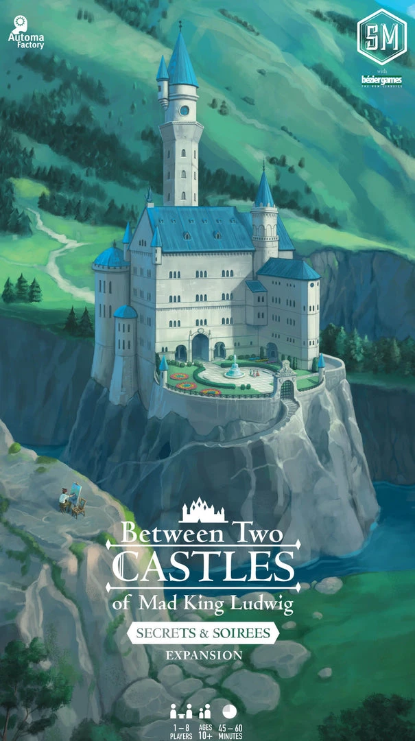Stonemaier Games Between Two Castles: Secrets & Soirees Expansion Board Games 1 Stonemaier Games Between Two Castles: Secrets & Soirees Expansion Board Games