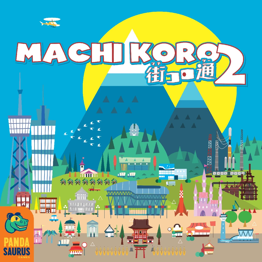 Pandasaurus Games Board Games Machi Koro 2 1 Pandasaurus Games Board Games Machi Koro 2