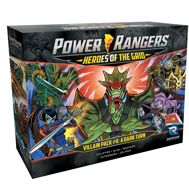 Renegade Game Studios Power Rangers: Heroes Of The Grid – Villain Pack #4: A Dark Turn 1 Renegade Game Studios Power Rangers: Heroes Of The Grid – Villain Pack #4: A Dark Turn