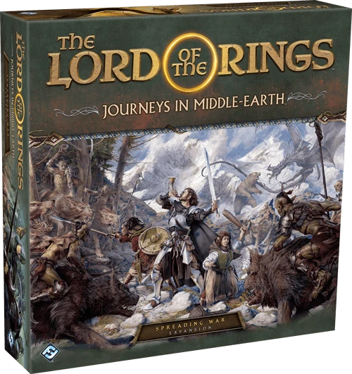 Fantasy Flight Games Board Games The Lord Of The Rings: Journeys In Middle-Earth – Spreading War Expansion 1 Fantasy Flight Games Board Games The Lord Of The Rings: Journeys In Middle-Earth – Spreading War Expansion