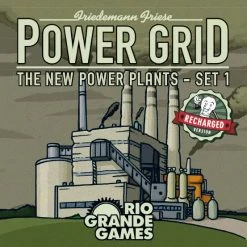 Rio Grande Games Board Games Power Grid: The New Power Plant Cards - Set 1 (Recharged)