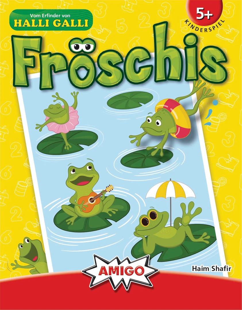 AMIGO Fröschis (German Import) Board Games 1 AMIGO Fröschis (German Import) Board Games