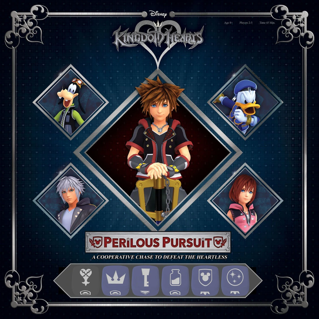The Op Board Games Disney's Kingdom Hearts Perilous Pursuit 1 The Op Board Games Disney's Kingdom Hearts Perilous Pursuit