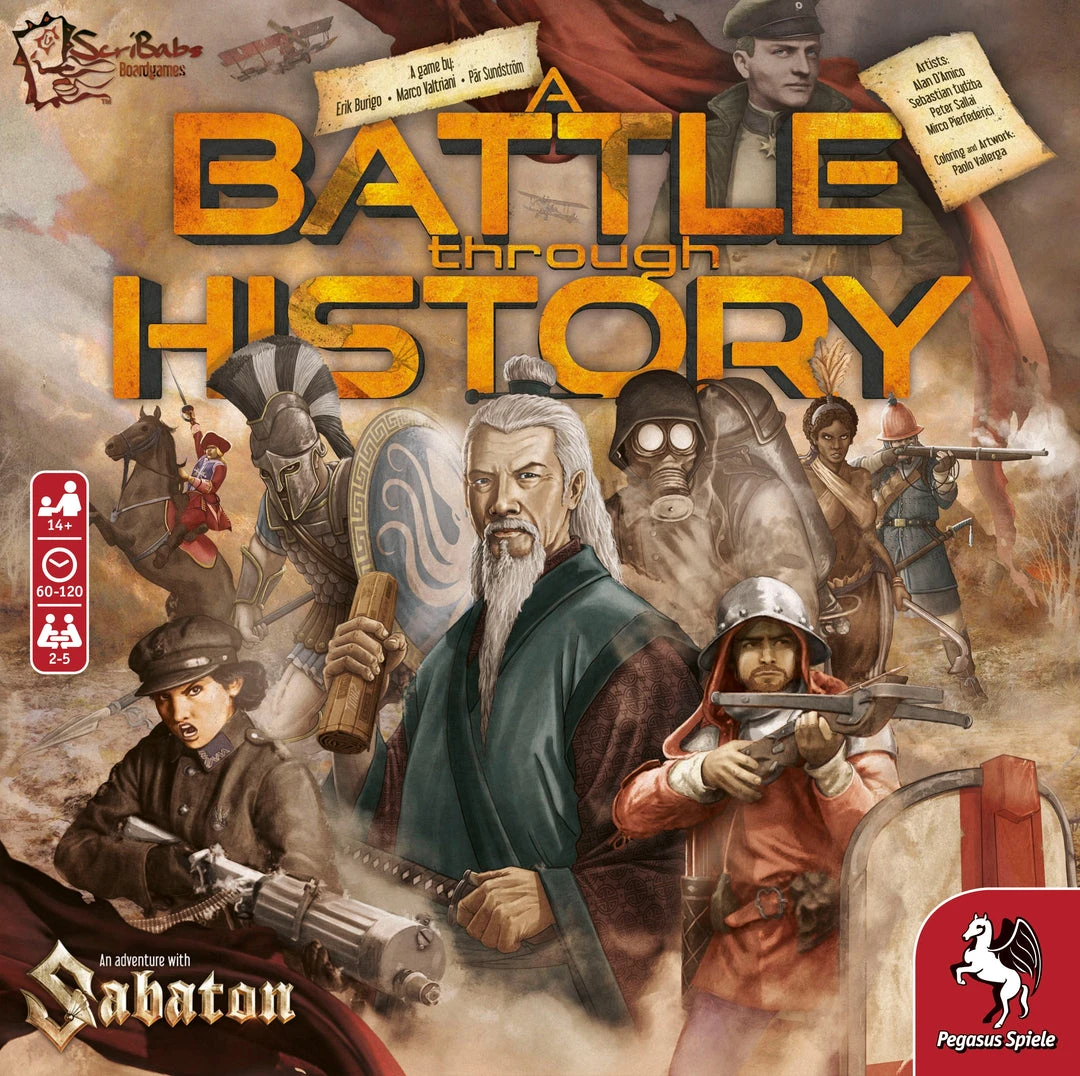 Pegasus Spiele Board Games A Battle Through History (Box Damage) 1 Pegasus Spiele Board Games A Battle Through History (Box Damage)