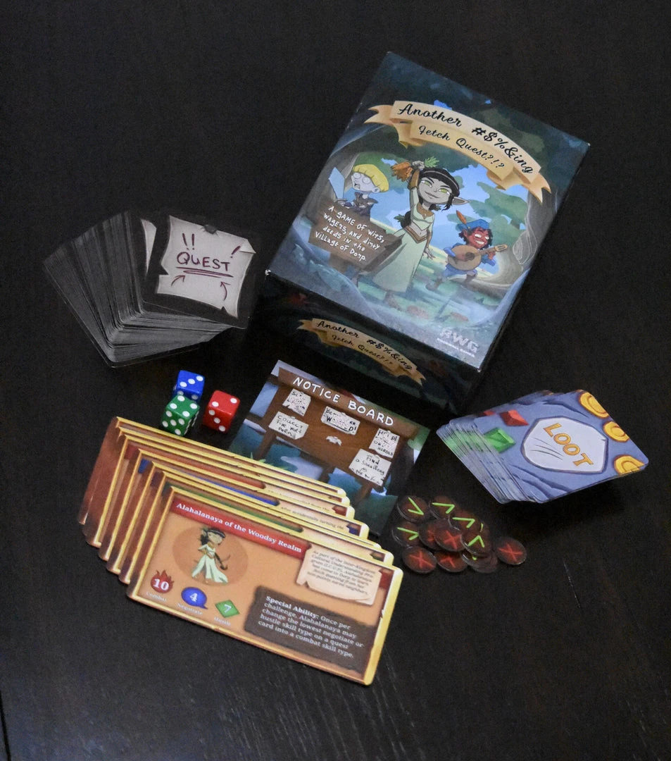 Rockwall Games Board Games Not Another Fetch Quest!!! *PRE-ORDER* 1 Rockwall Games Board Games Not Another Fetch Quest!!! *PRE-ORDER*