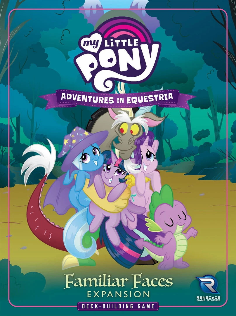 Renegade Game Studios My Little Pony: Adventures In Equestria Deck-Building Game – Familiar Faces Expansion *PRE-ORDER* Board Games 1 Renegade Game Studios My Little Pony: Adventures In Equestria Deck-Building Game – Familiar Faces Expansion *PRE-ORDER* Board Games
