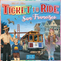 Days Of Wonder Ticket To Ride: San Francisco *PRE-ORDER* Board Games